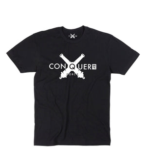 "Conquer By Force" Cross Cannon T-shirt