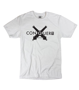 "Conquer By Force" Cross Cannon T-shirt